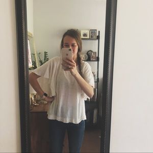 Anthropologie t.la cream top
